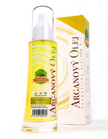 Kosmetický arganový olej ve spreji 100% Bio